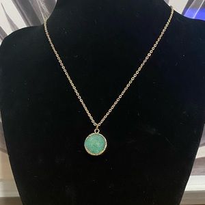 BaubleBar Petite Druzy Pendant Necklace